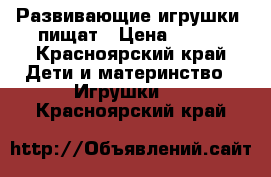 Развивающие игрушки, пищат › Цена ­ 200 - Красноярский край Дети и материнство » Игрушки   . Красноярский край